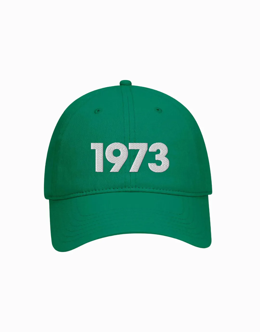 Vintage 1973 Forest Green Hat - Retro Classic Style