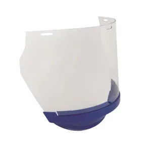 3M Unisafe Replacement Clear Polycarb Visor/Blue Chinguard VV518