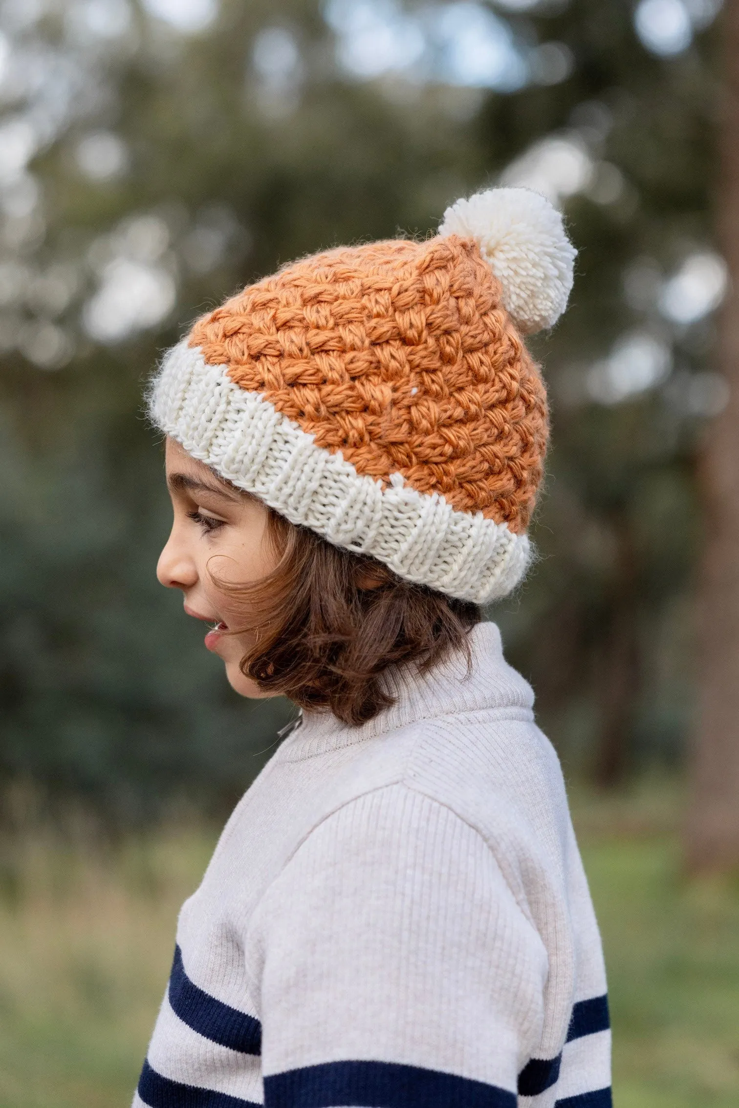 Acorn Ripples Beanie - Caramel