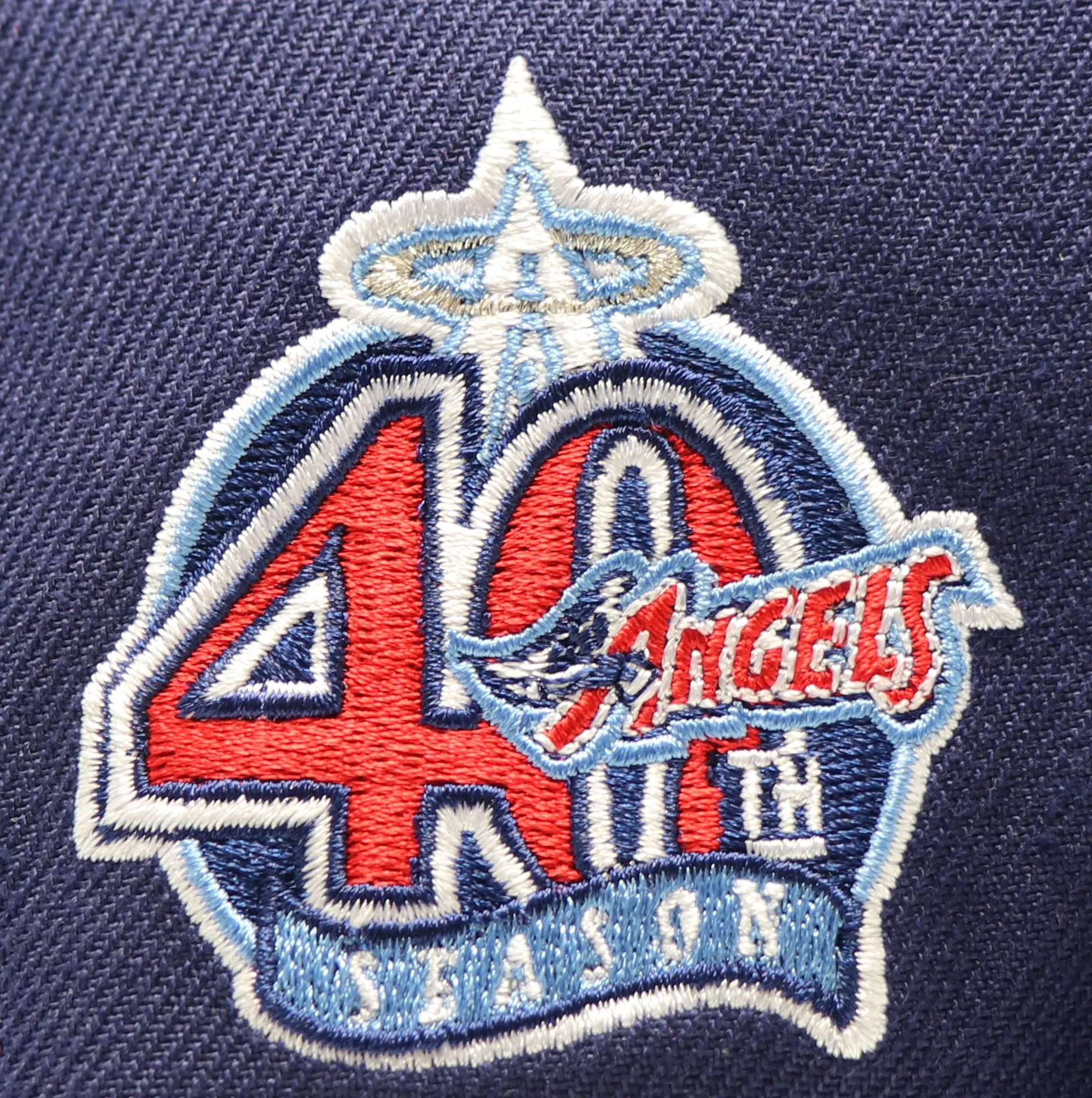 ANAHIEM ANGELS (40TH ANNIVERSARY) NEW ERA 59FIFTY FITTED (SKY BLUE UNDER VISOR)