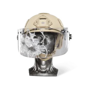 Atomic Defense Ballistic Helmet with Bulletproof Visor | NIJ Level IIIA 