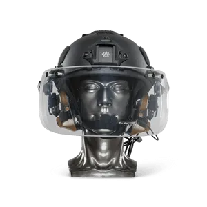 Atomic Defense Ballistic Helmet with Bulletproof Visor | NIJ Level IIIA 