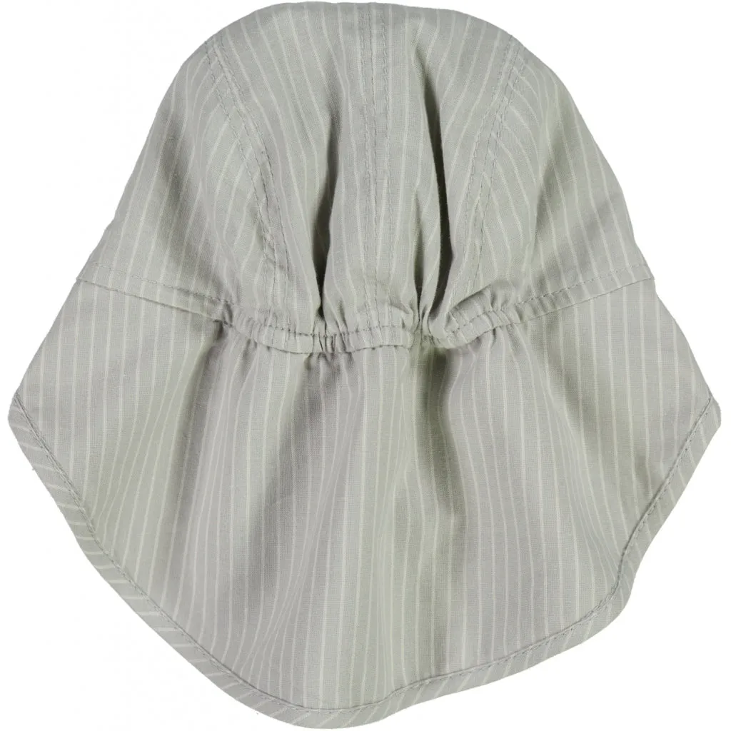 Baby Boy Sun Hat - misty stripe