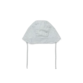 Baby Stripe Sun Hat - Rae - Blue Wave/Creme De La Creme