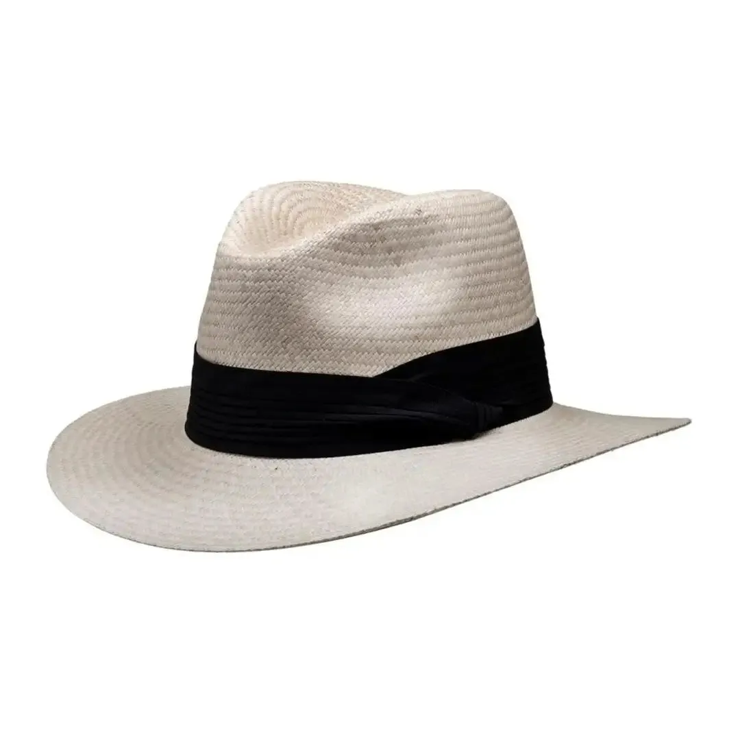 Barmah Fine Raffia Safari Fedora Hat