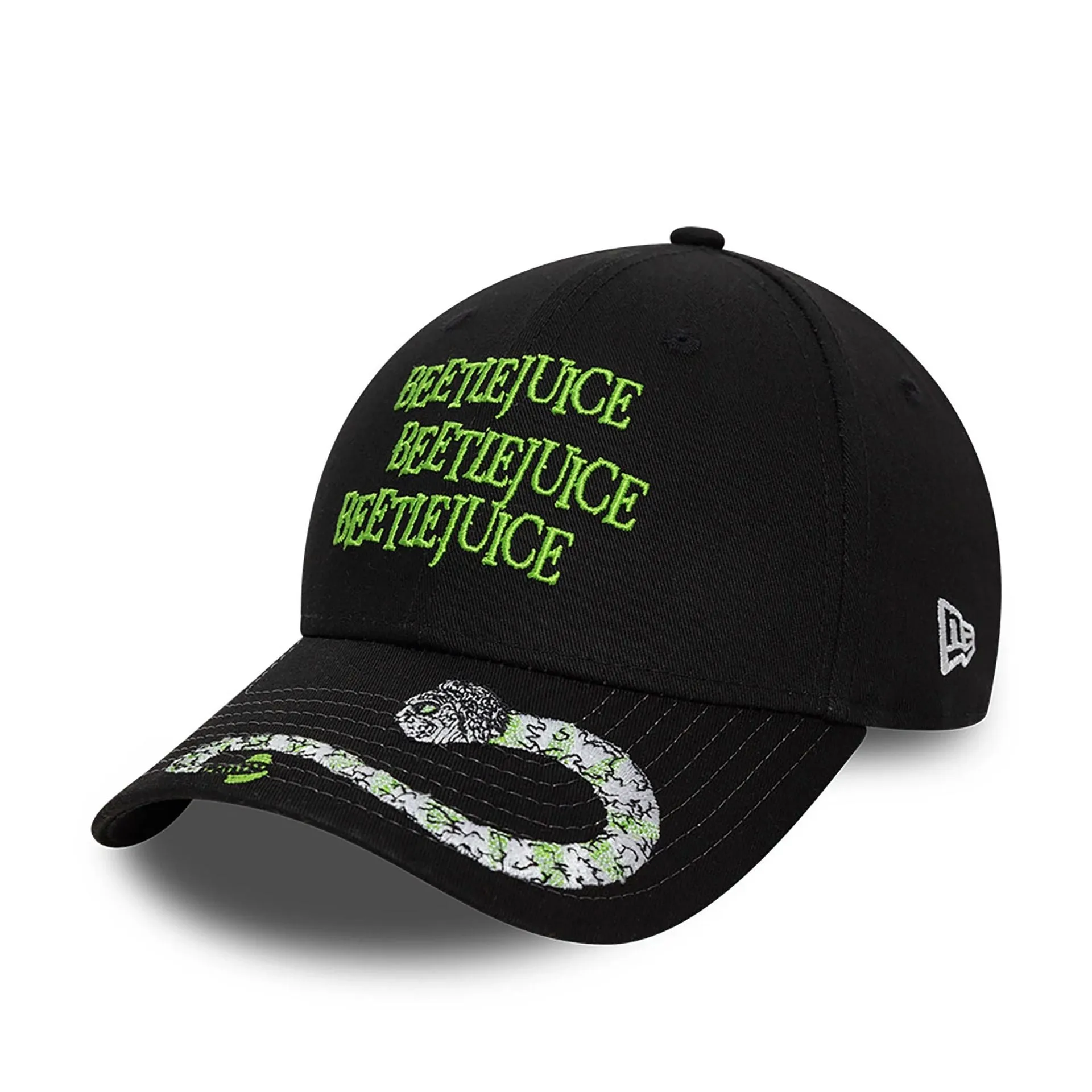 Beetlejuice Visor Black 9FORTY Adjustable Cap