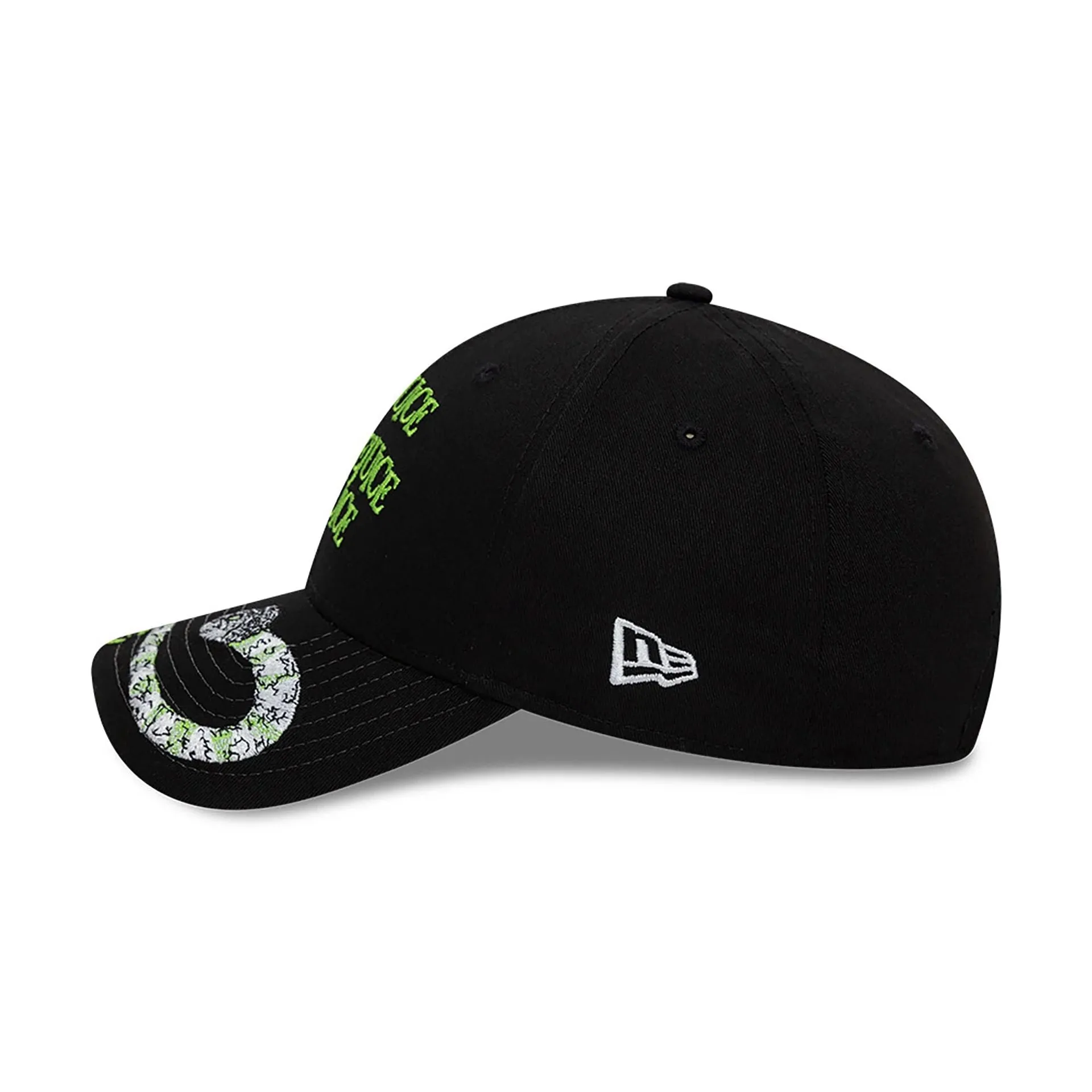 Beetlejuice Visor Black 9FORTY Adjustable Cap