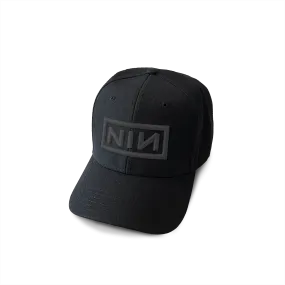 BLACK LOGO BASEBALL CAP