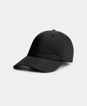 Black Logo Nylon Cap