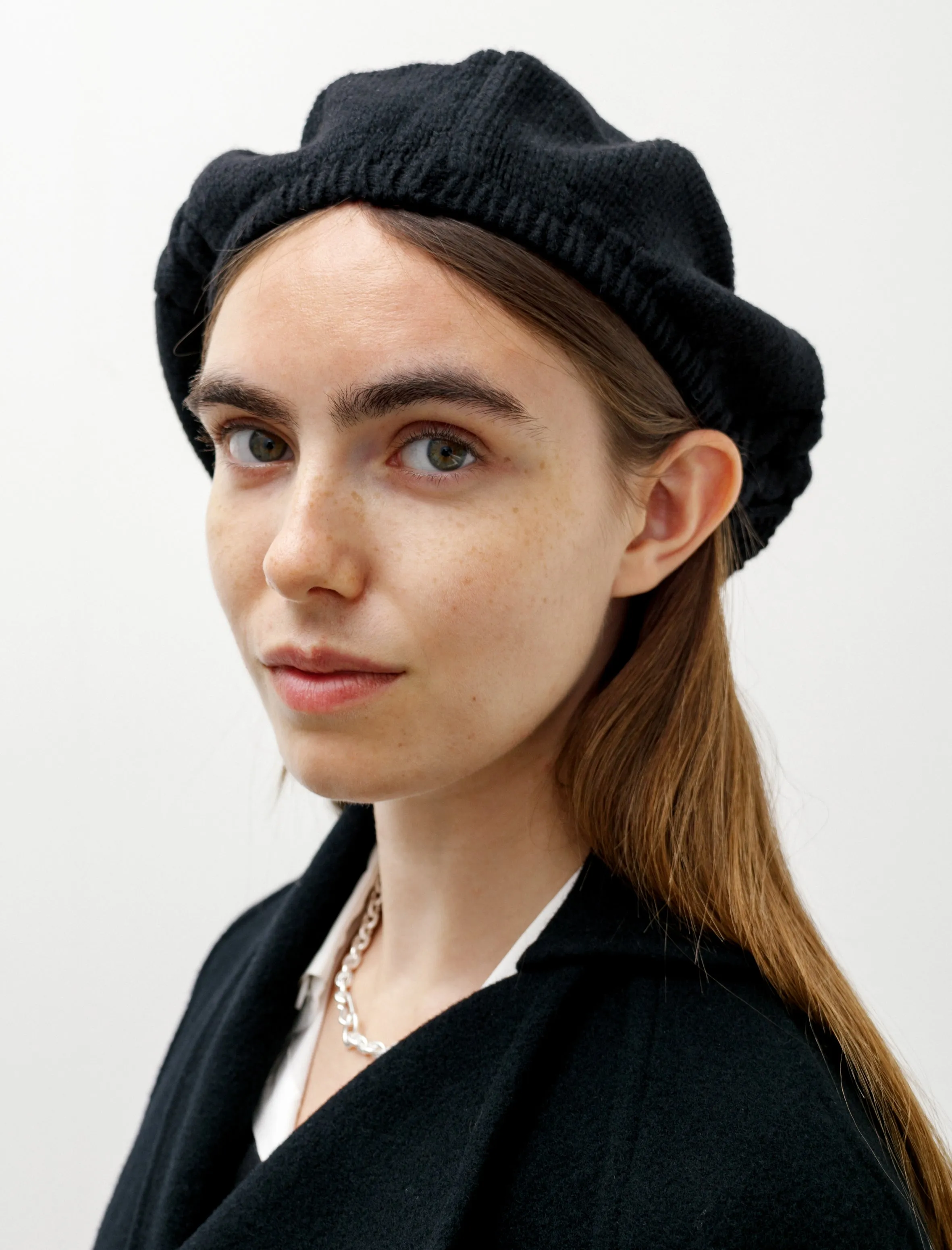 Cable Knitted Beret