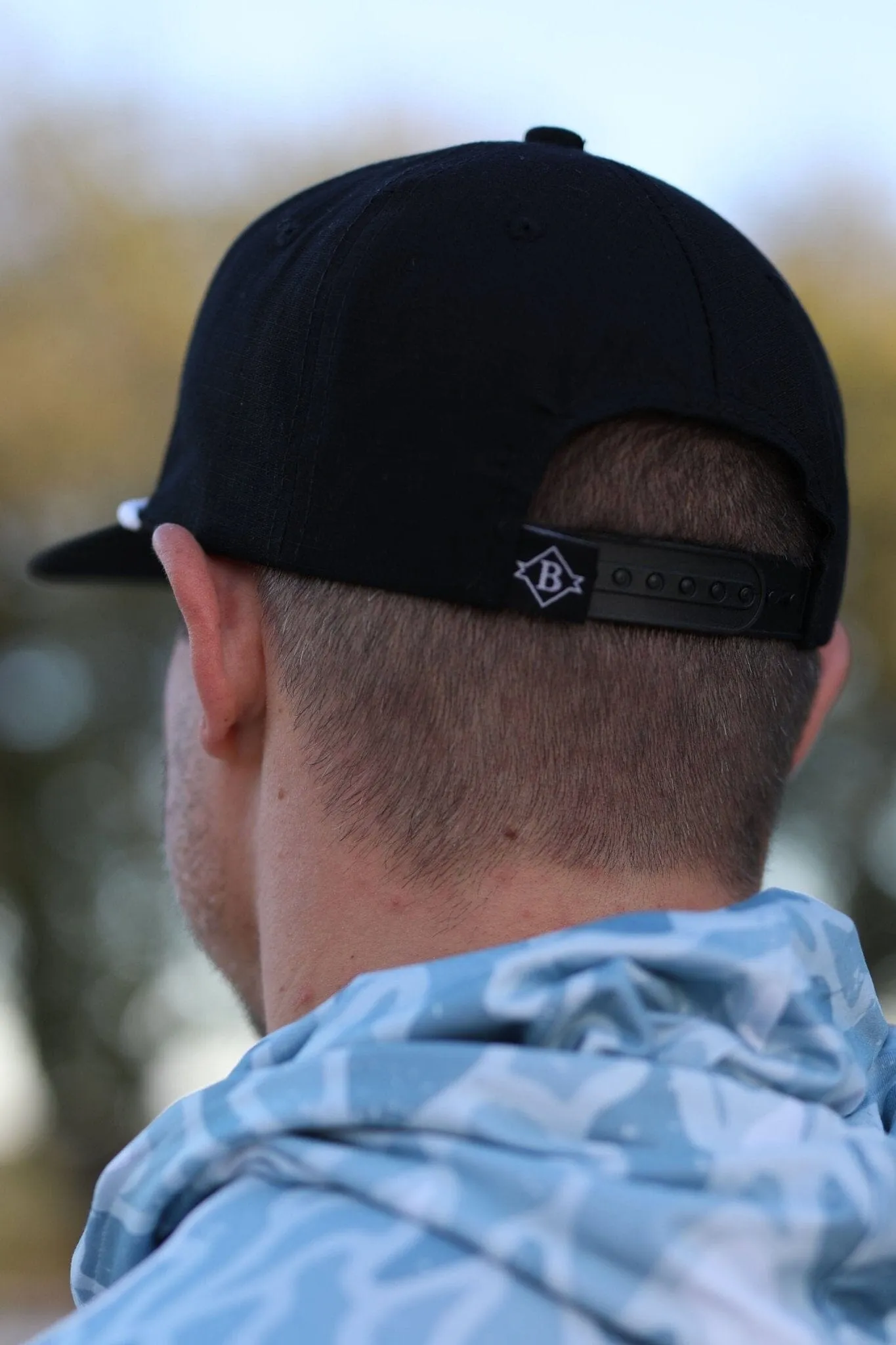 Cap - Texas Script - Black