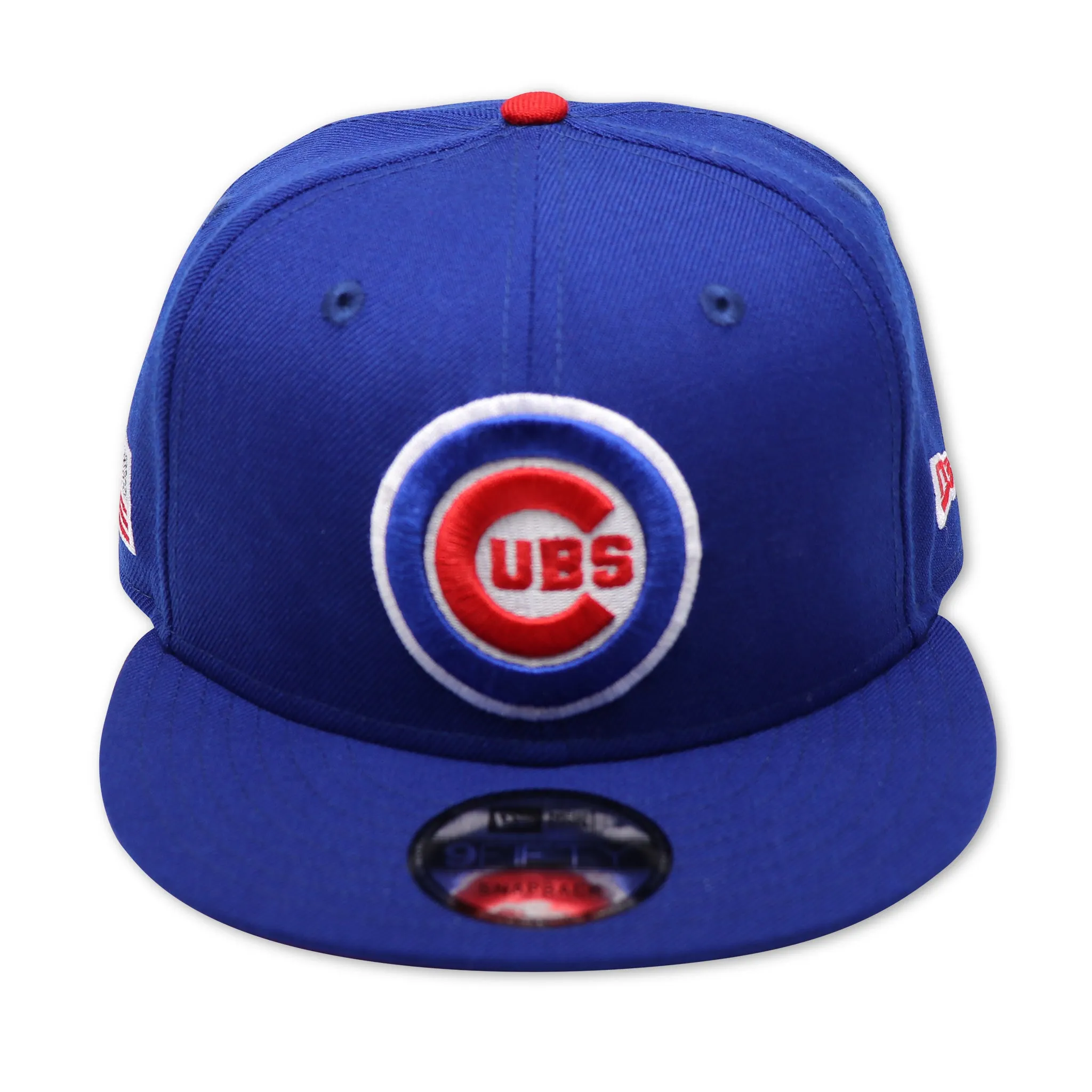 CHICAGO CUBS (911 FLAG) NEW ERA 9FIFTY SNAPBACK (RED UNDER VISOR)