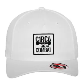 COMBAT Flexfit Cap - White