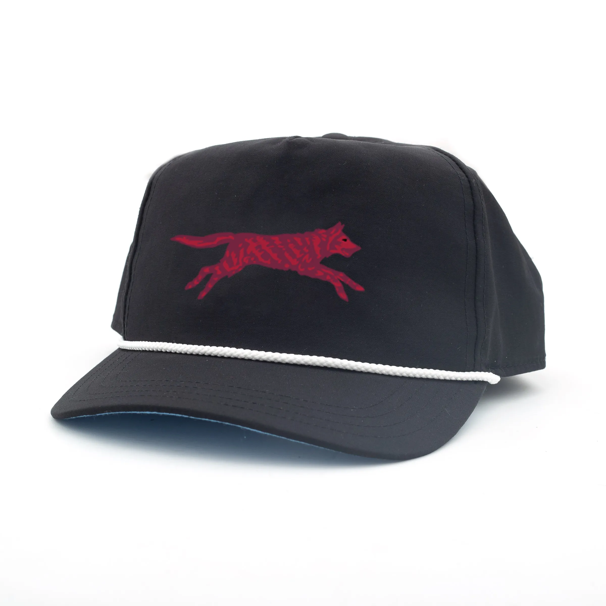 Crimson Wolf Rope Hat