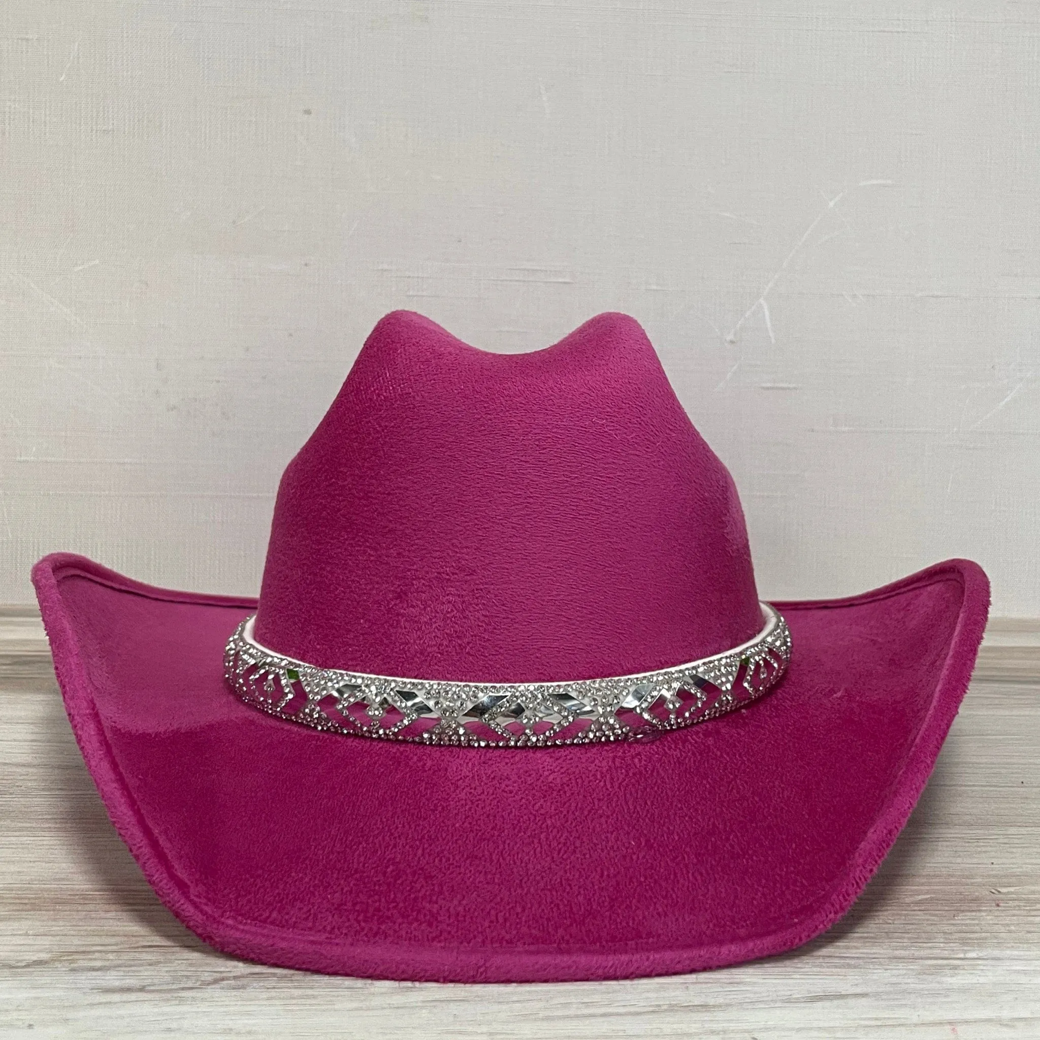 Girls Western Cowboy Suede Hat - Bolona