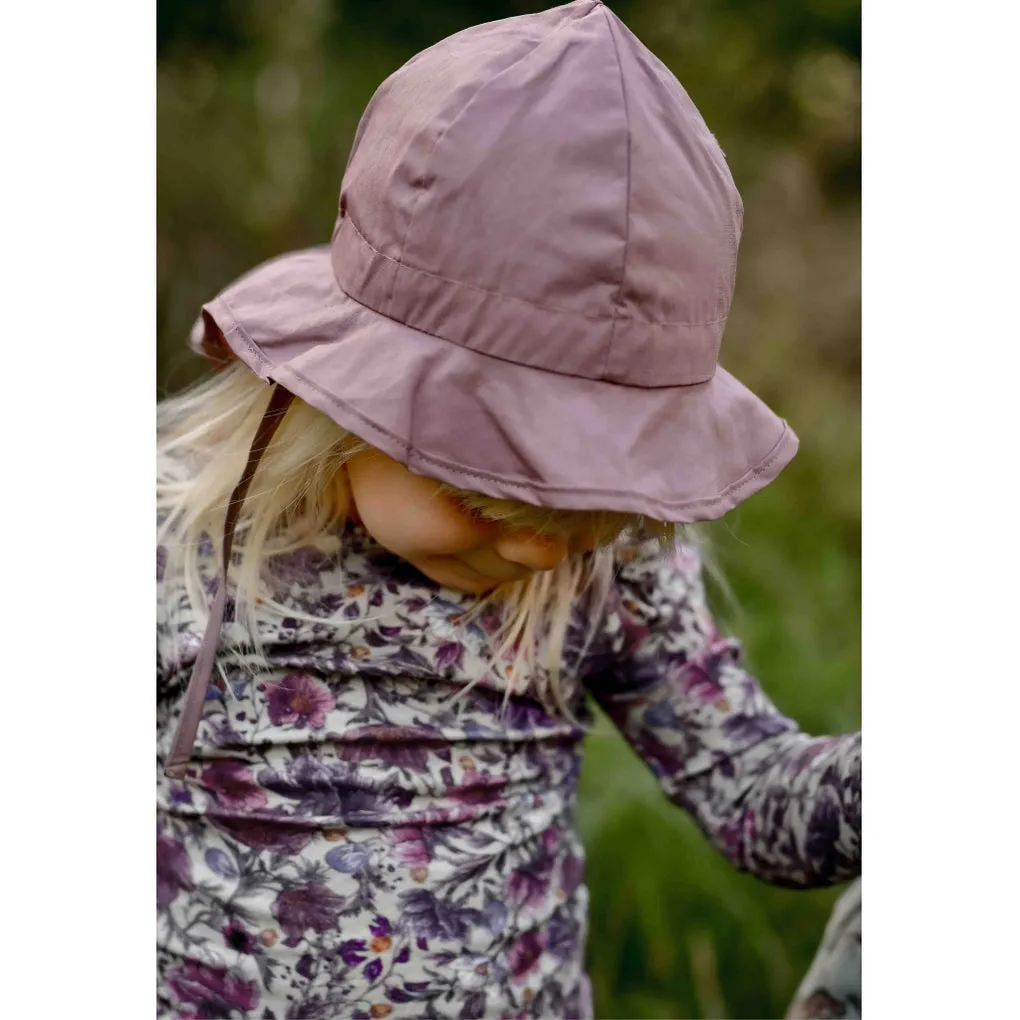 Mikk-line Mauve Long Neck Sun Hat