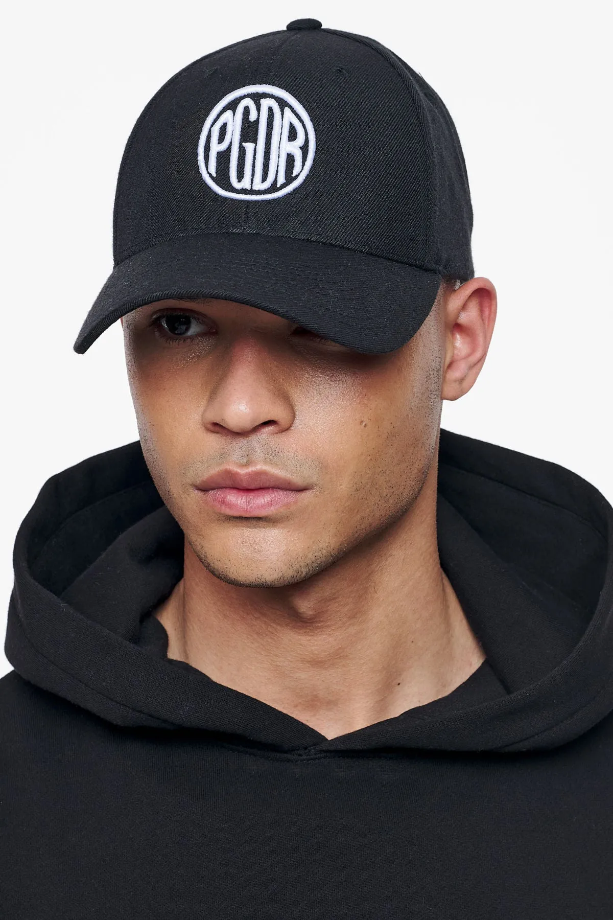 Percy Curved Cap Black