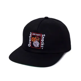 Quartersnacks Party Cap Black