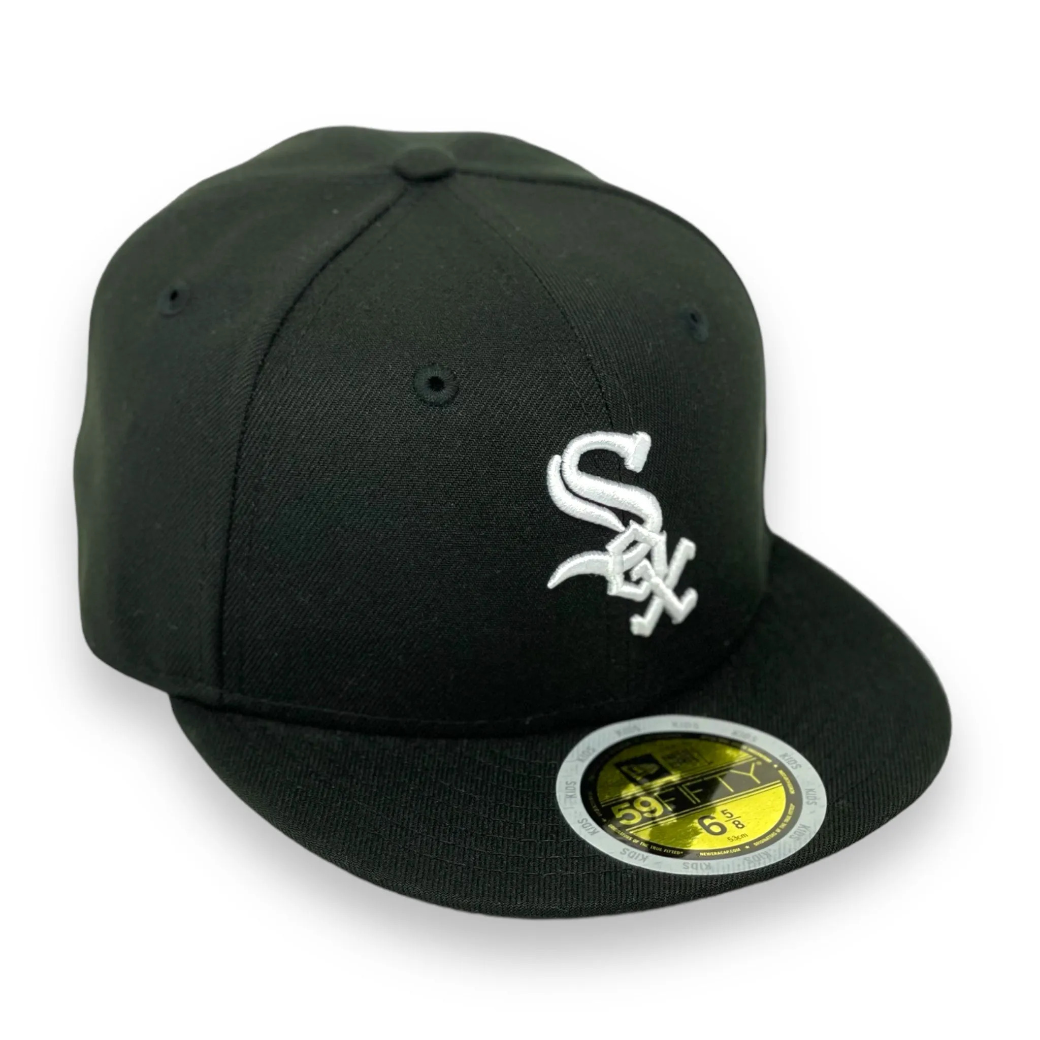 "KIDS" CHICAGO WHITE SOX NEW ERA 59FIFTY FITTED (GREY UNDER VISOR)