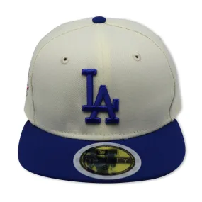 "KIDS" LOS ANGELES DODGERS (0FF-WHITE) (1988 WORLDSERIES) NEW ERA 59FIFTY FITTED (RED UNDER VISOR)