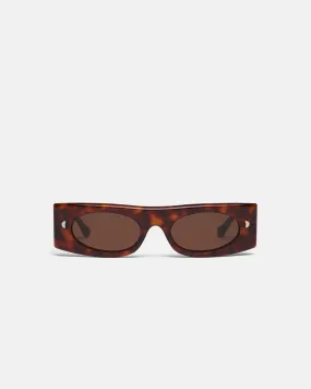 Ruthie - Bio-Plastic Visor Sunglasses - Turtle