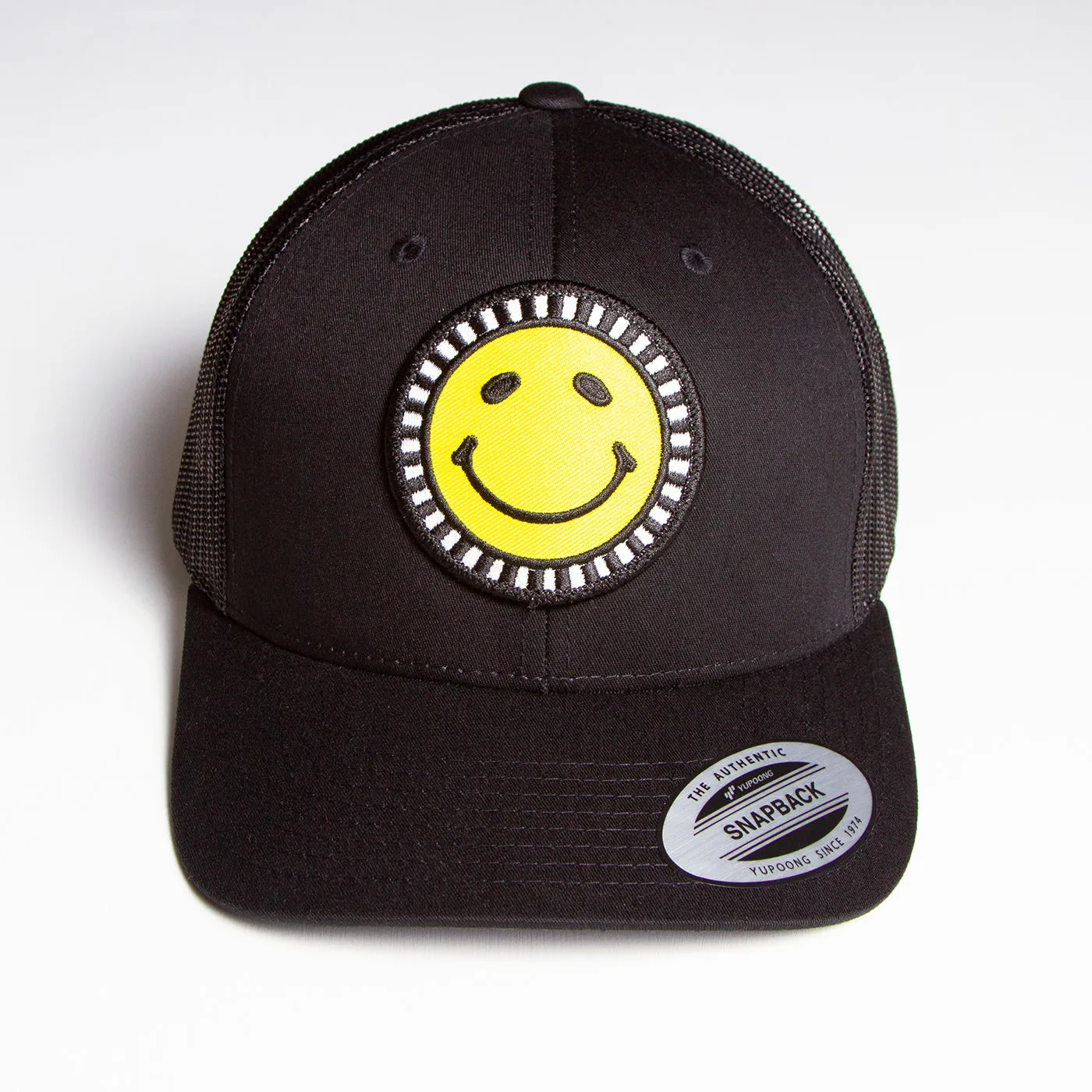 Smiley - Trucker Cap - Black