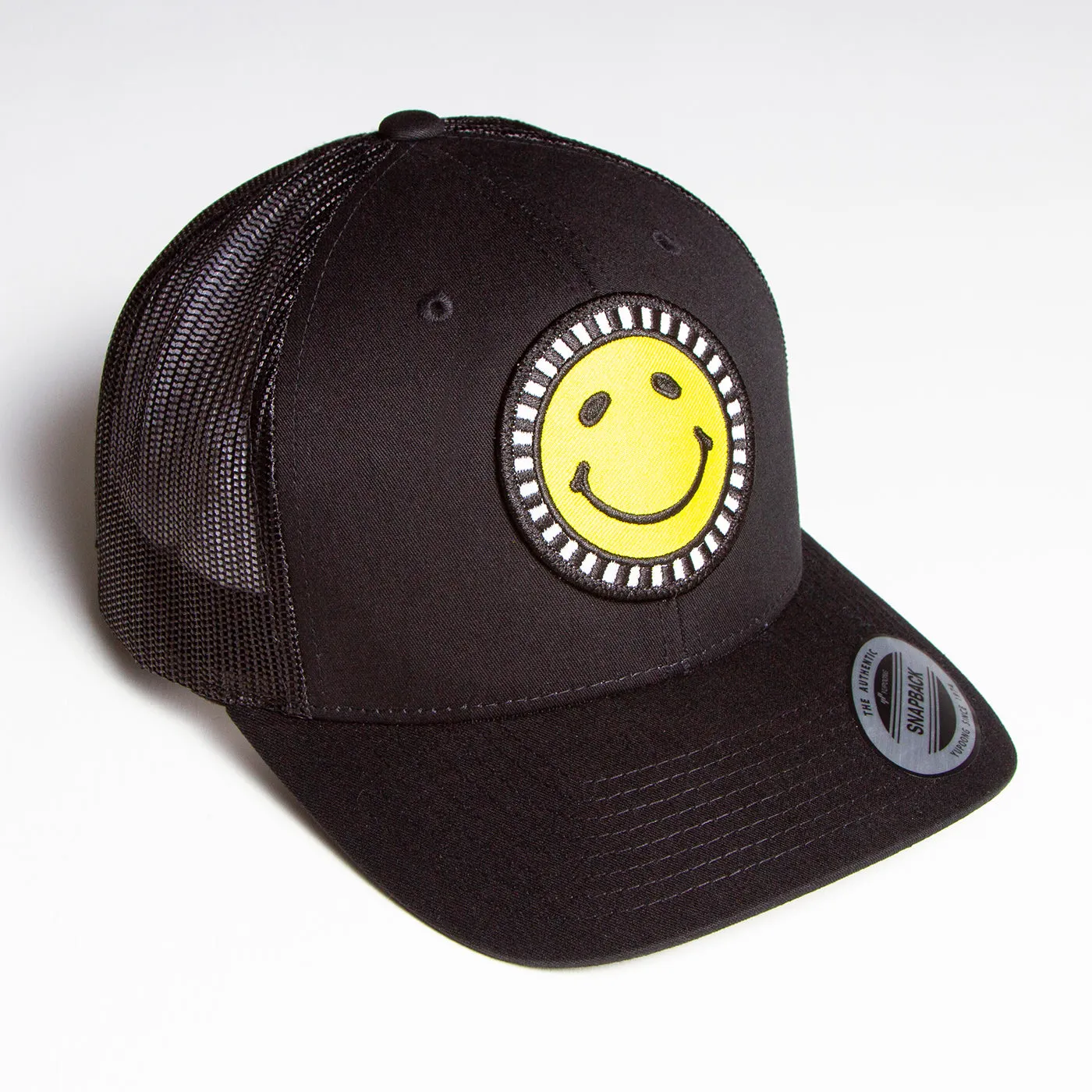 Smiley - Trucker Cap - Black