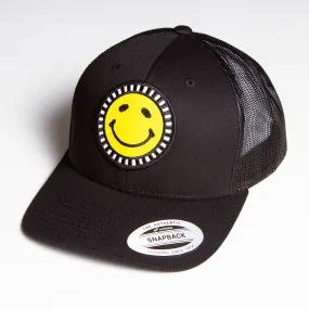 Smiley - Trucker Cap - Black