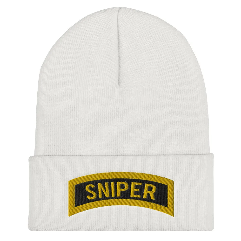 Sniper tab Cuffed Beanie