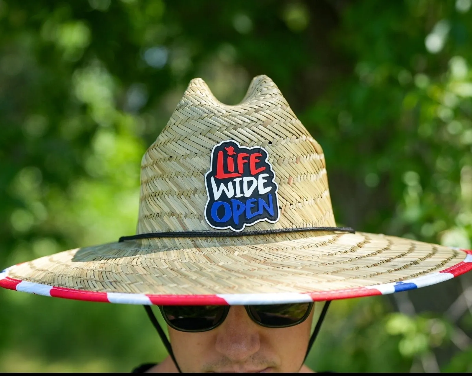 Stars & Stripes Straw Hat