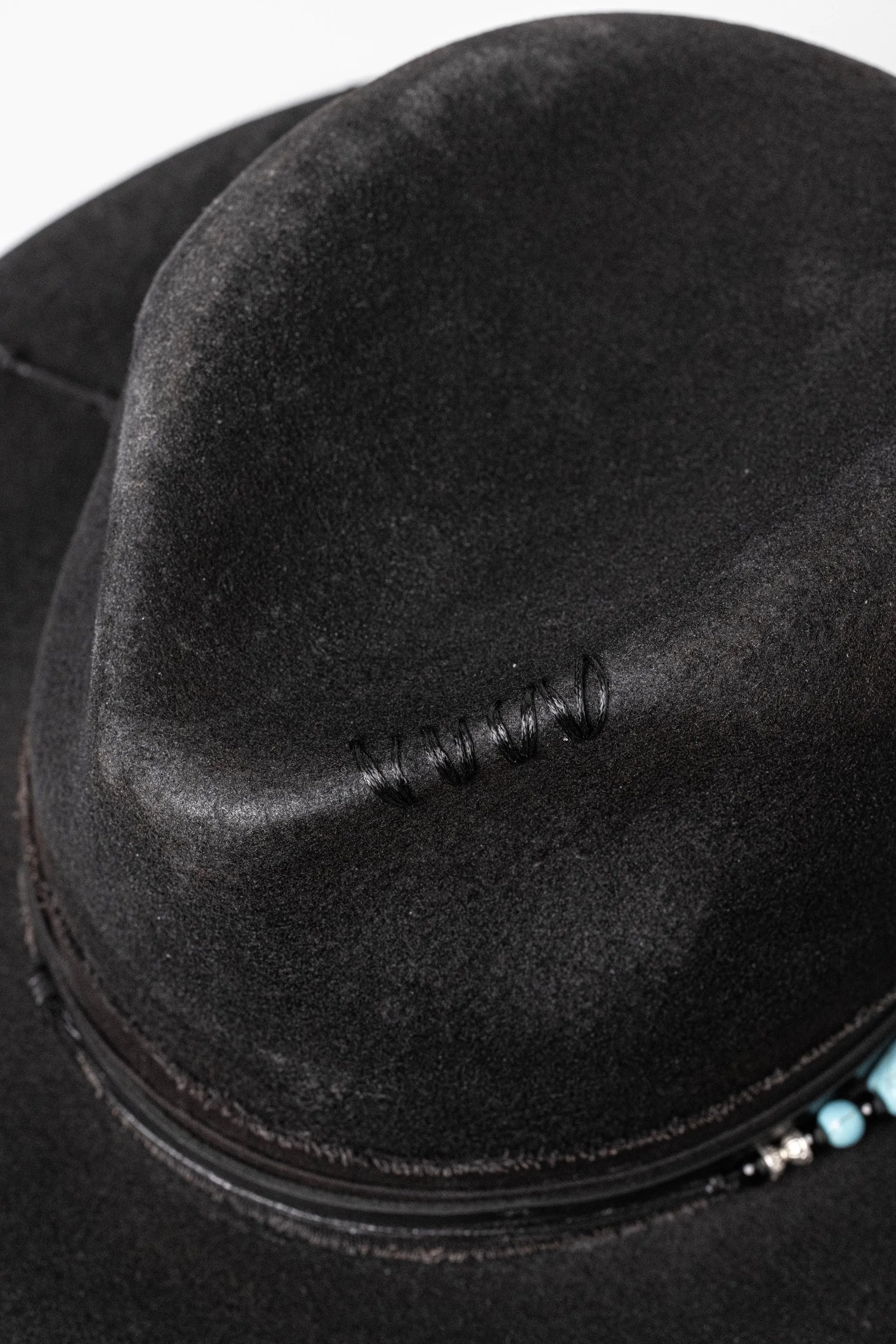 The Gypsy Fedora Hat | Black Heavy Relic