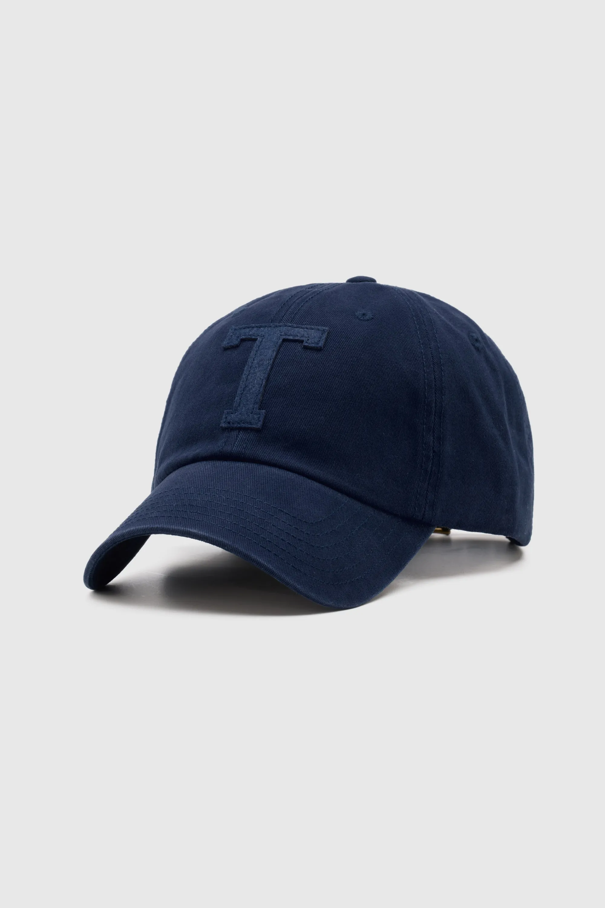 Tonal Letter Cap Navy