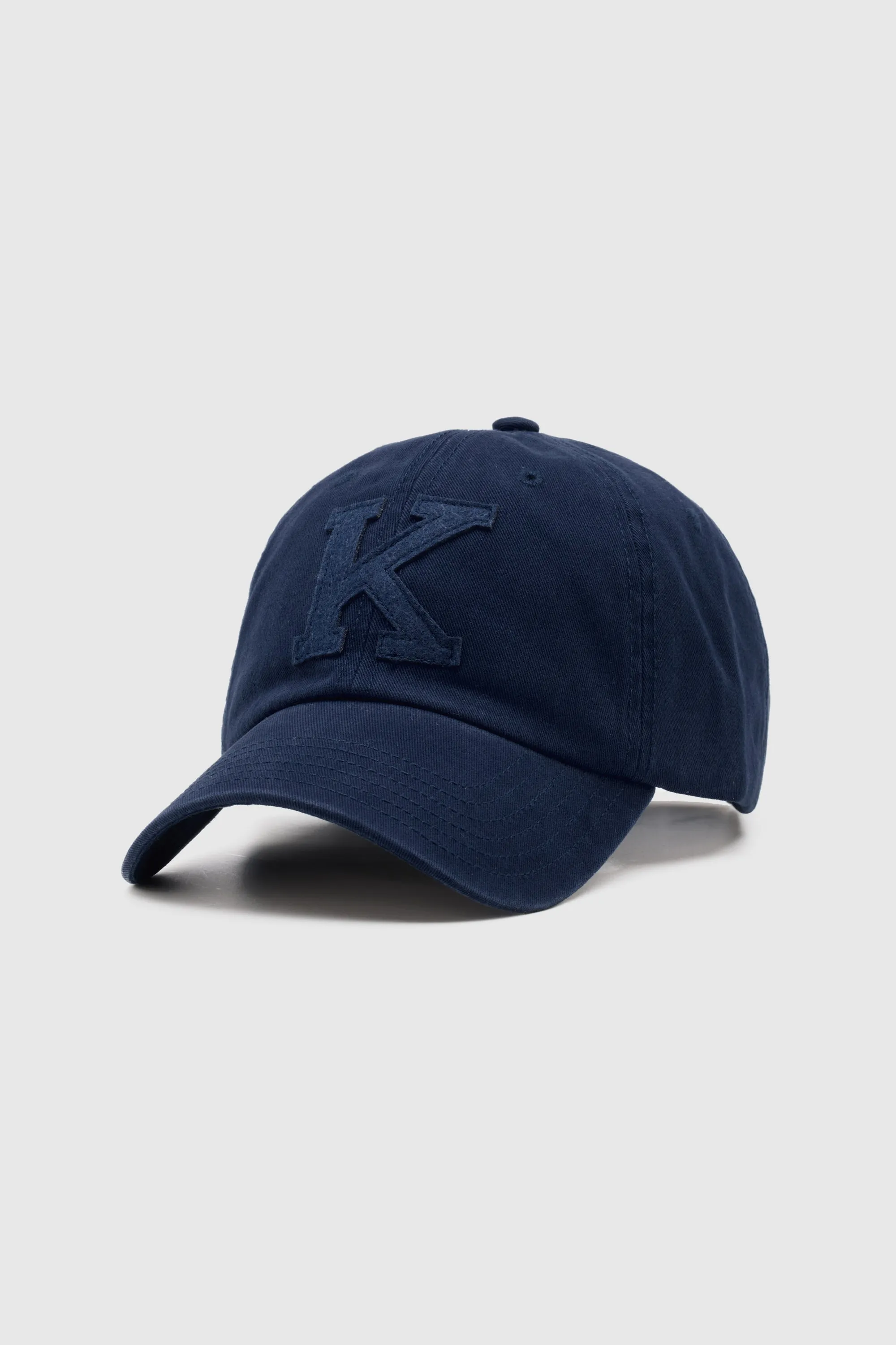 Tonal Letter Cap Navy