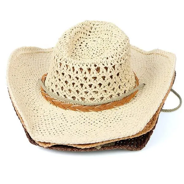 Western Cowboy Straw Hat 03641589C