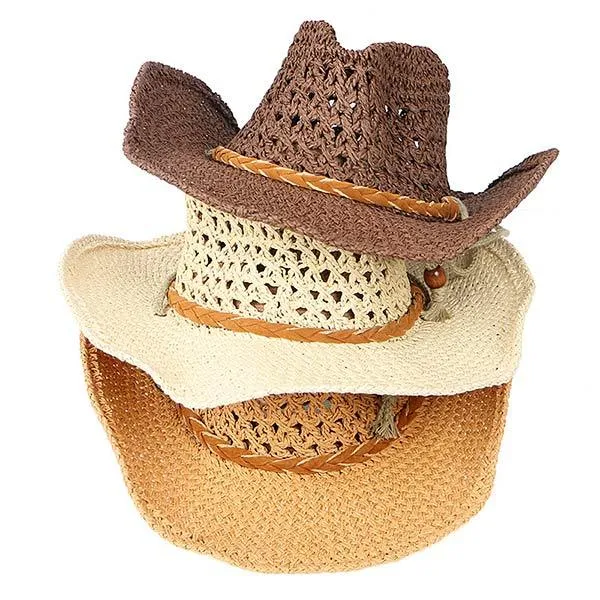 Western Cowboy Straw Hat 03641589C