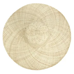 Wide Brim Palm Leaf Sun Hat