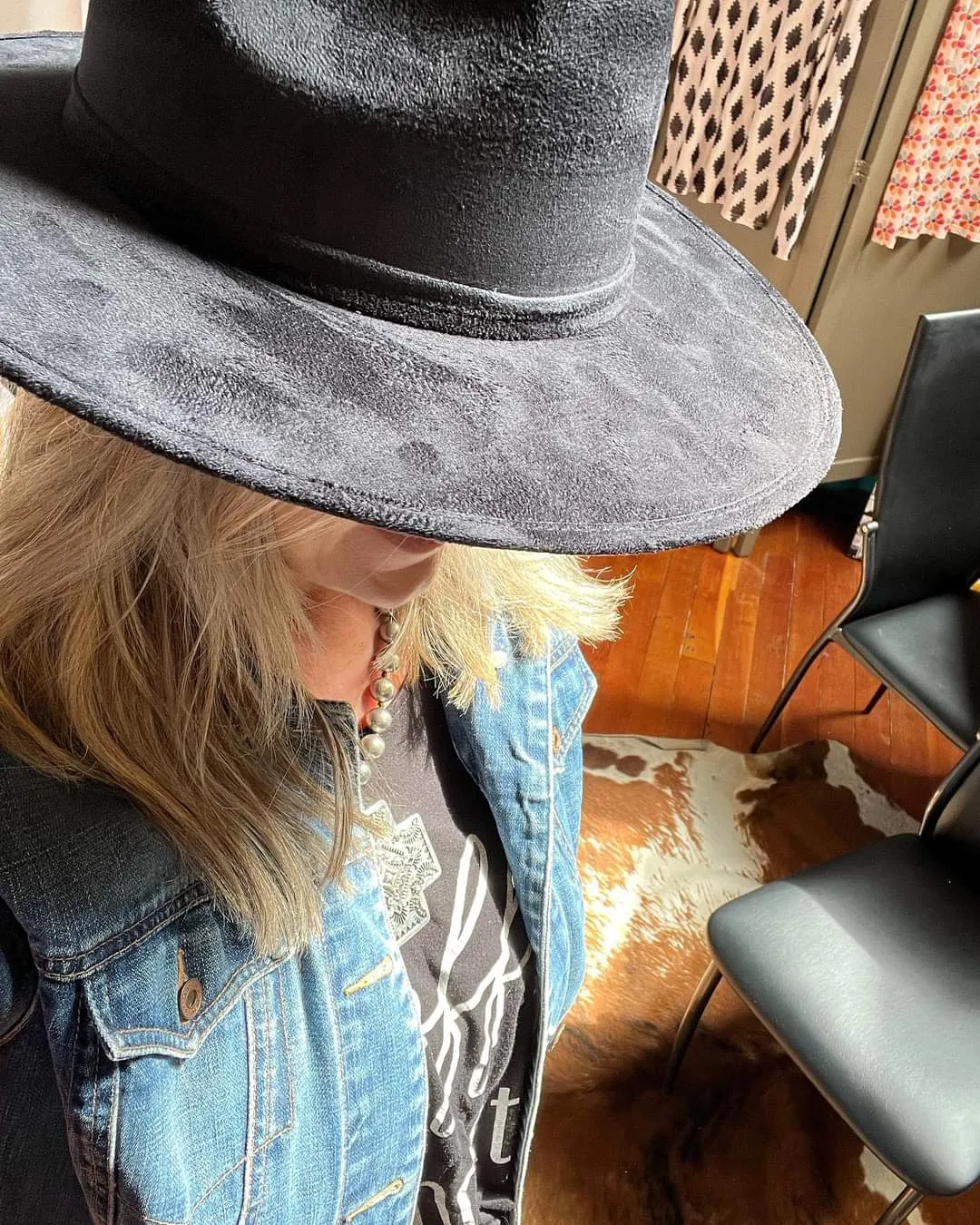 Wilder & Soul Santa Fe Vegan Suede Cowboy Rancher Hat