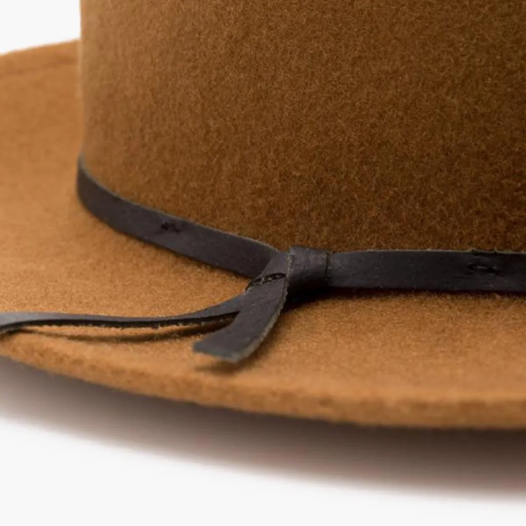 Yellow108 Luke Fedora | Caramel