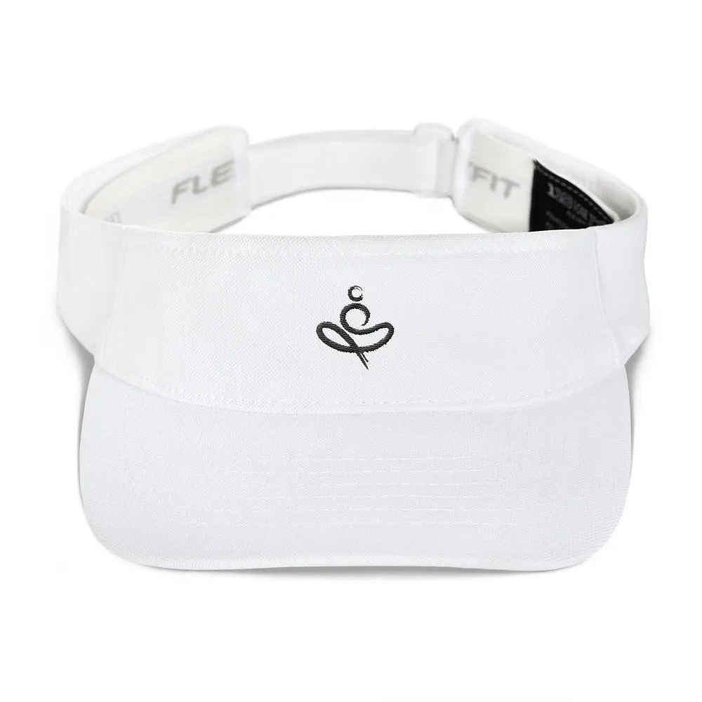 Yoga on the Beach (YOTB) Visor - Black Embroidery